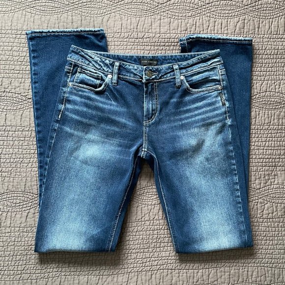 Silver Avery Low Rise  Bootcut TALL W30 L36 MINT - Picture 6 of 7